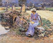 Theodore Robinson La Debacle oil painting artist